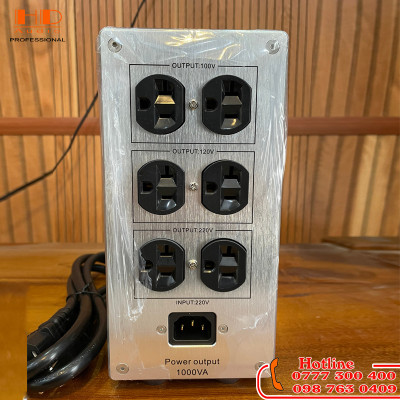 Biến Áp Cách Ly PLITRON 1000w CANADA