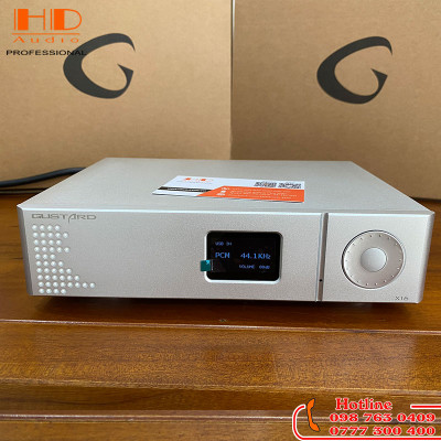 DAC GUSTARD X16 - 2x ES9068AS/ MQA Bluetooth 5.0/ 32bit 768kHz DSD512
