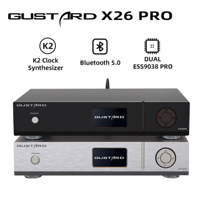 GUSTARD DAC-X26 PRO- 2CHIP ES9038PRO- MQA