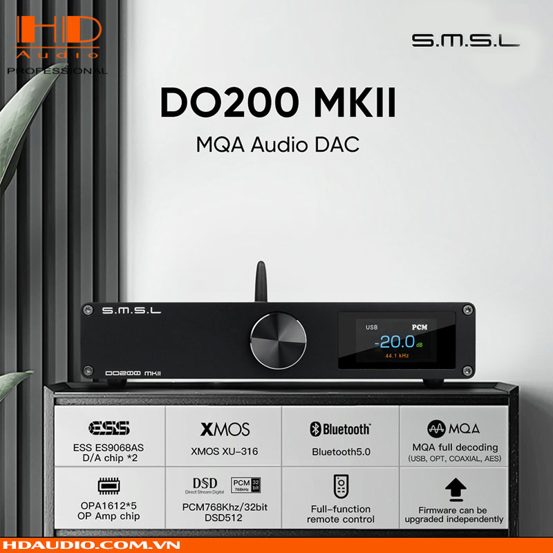 DAC SMSL DO200 Mk2 chip ESS9068AS