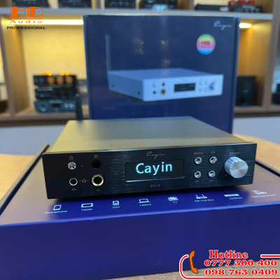 Cayin BTC 2 – DAC Bluetooth Hi-Res, Ampli Tai Nghe Và Preamp