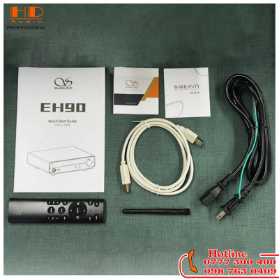 SHANLING EH90 – DAC R2R Kunlun Pro & Headphone Amplifier Fully Discrete, PCM 768kHz/DSD512