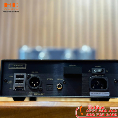 Shanling ET3 - CD Transport Hi-End Hỗ Trợ I2S, USB Audio, AES/EBU & MQA-CD