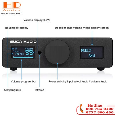 GIẢI MÃ SUCA AUDIO DAC Q11