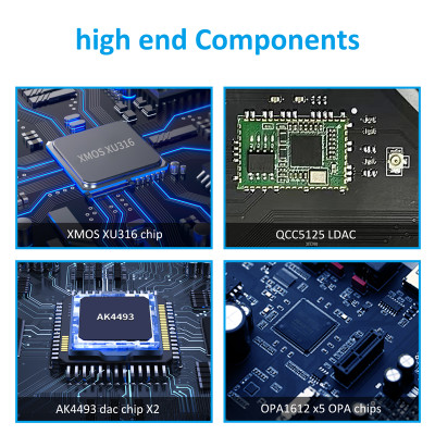 Giải mã cao cấp FX-AUDIO DA06 trang bị 2 chip DAC AK4493