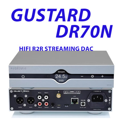 Gustard Audalytic DR70N R2R Streaming Desktop DAC