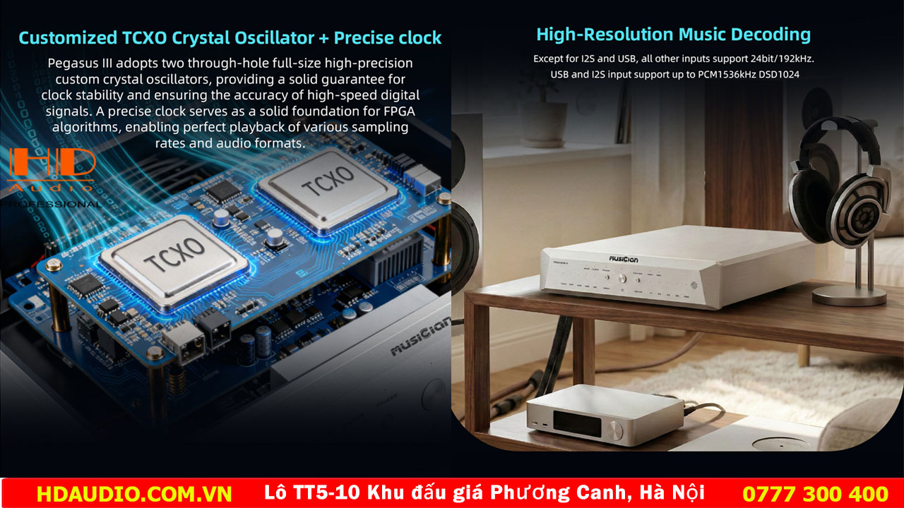 MUSICIAN PEGASUS III R2R DAC chính hãng, giá tốt