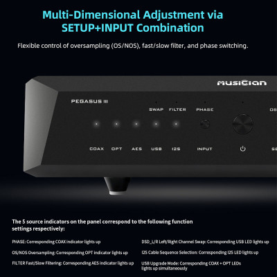 MUSICIAN PEGASUS III R2R DAC