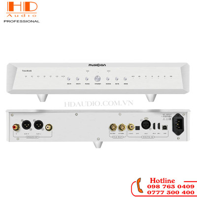 MUSICIAN Taurus R2R DAC (DSD1024/PCM 1536KHz) RCA XLR I2S