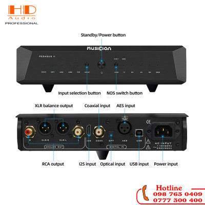 MUSICIAN PEGASUS II R2R DAC