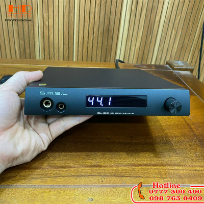 DAC SMSL DL100 , X4 Chip giải mã cao cấp CS43131