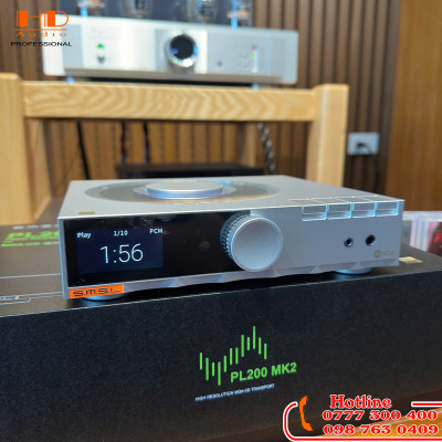 SMSL PL200 MK2 – CD Player, DAC ES9039Q2M & Headphone Amplifier