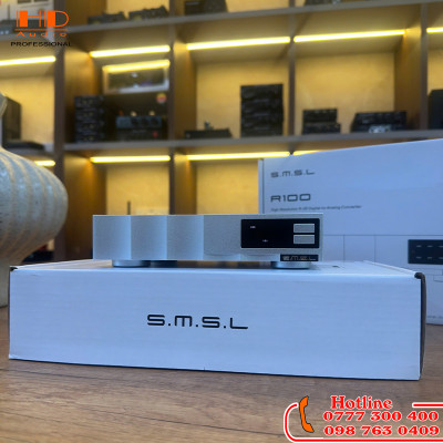 SMSL R100 – DAC R2R Hi-Res, Dual AD1861-J, PEQ Web