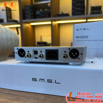 SMSL R100 – DAC R2R Hi-Res, Dual AD1861-J, PEQ Web