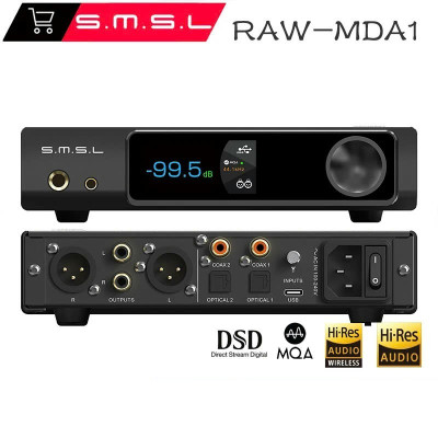 DAC SMSL RAW-MDA1, 2 chip DAC cao cấp thế hệ mới ESS ES9039Q2M