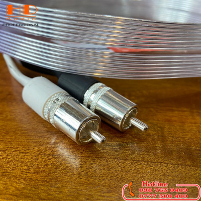 Dây AV AUDIOSOST - Dạng Dẹt Mạ Bạc