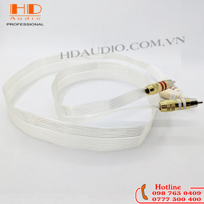 Dây AV Mạ Bạc Xangsane Dạng Dẹt - Cho Âm Thanh Chi Tiết