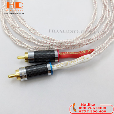 Dây AV Mạ Bạc  Xangsane  Cao Cấp - Cho Tín Hiệu Âm Thanh Vượt Trội