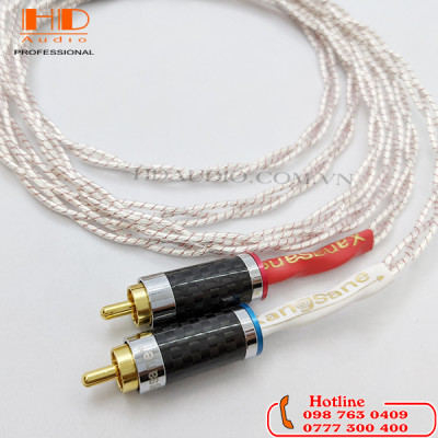 Dây AV Mạ Bạc  Xangsane  Cao Cấp - Cho Tín Hiệu Âm Thanh Vượt Trội