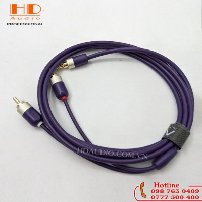 Dây 3.5mm ra 2AV Furutech -Nhật