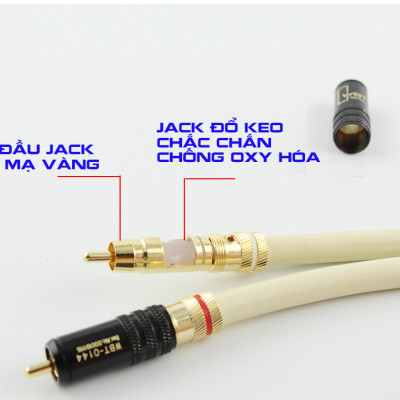 Dây AV WBT 888 - Chống Nhiễu Một Chiều - Lõi Đồng