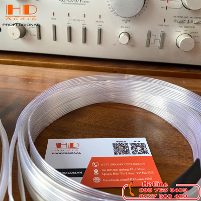 Dây Loa AUDIOSOST- Mạ Bạc - Dẹt