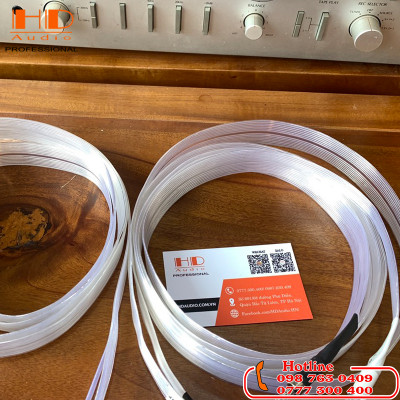 Dây Loa AUDIOSOST- Mạ Bạc - Dẹt