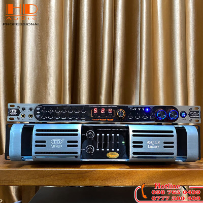 Đẩy TD acoustic DK 2.8LUXURY 1600W x 2 kênh Mới Nhất 2022