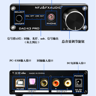 Giải Mã FX AUDIO DAC X3 PRO