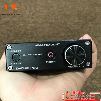 Giải Mã FX AUDIO DAC X3 PRO