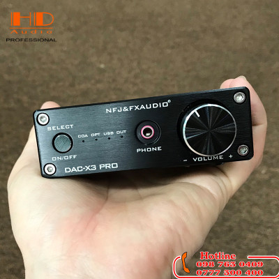 Giải Mã FX AUDIO DAC X3 PRO