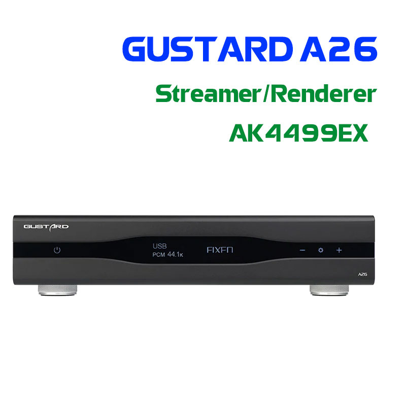 GUSTARD DAC-A26-Streamer & Renderer