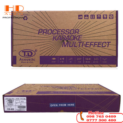 NÂNG TIẾNG TD ACOUSTIC CB 600 - PHIÊN BẢN 2020