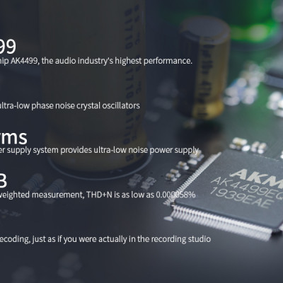 SMSL M400 DAC AK4499- Hỗ Trợ MQA - Bluetooth 5.0