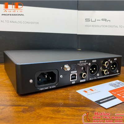 DAC SMSL SU-9n ES9038PRO - Bluetooth 5.0 - DSD512 PCM768kHz/32Bit