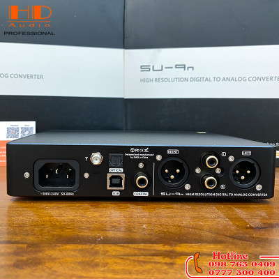 DAC SMSL SU-9n ES9038PRO - Bluetooth 5.0 - DSD512 PCM768kHz/32Bit