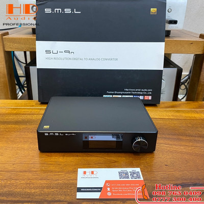 DAC SMSL SU-9n ES9038PRO - Bluetooth 5.0 - DSD512 PCM768kHz/32Bit