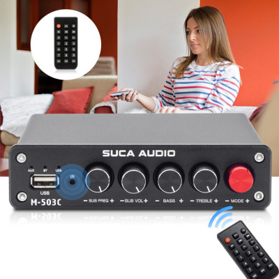 Amply Suca-audio M-503C 50W×2+100W Bluetooth 5.0