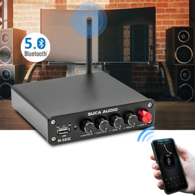 Amply Suca-audio M-503C 50W×2+100W Bluetooth 5.0
