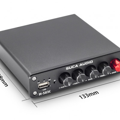 Amply Suca-audio M-503C 50W×2+100W Bluetooth 5.0
