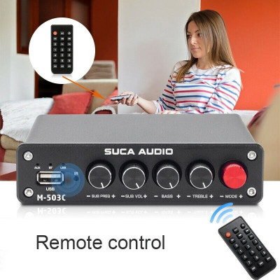 Amply Suca-audio M-503C 50W×2+100W Bluetooth 5.0