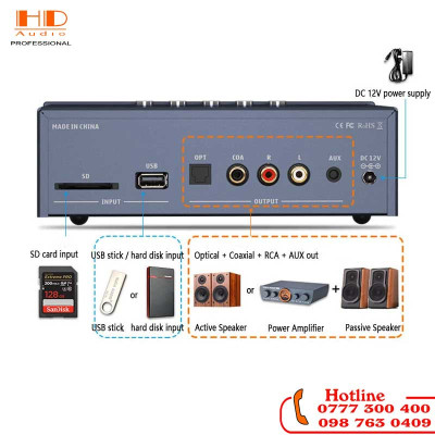 DAC SUCA AUDIO HP-01