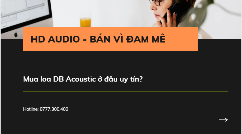 Mua loa DB Acoustic ở đâu uy tín?