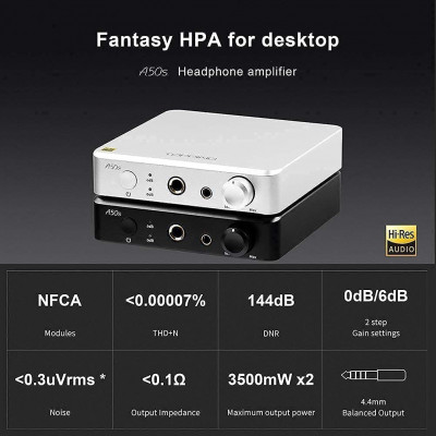 Amplifier Headphone Topping A50s