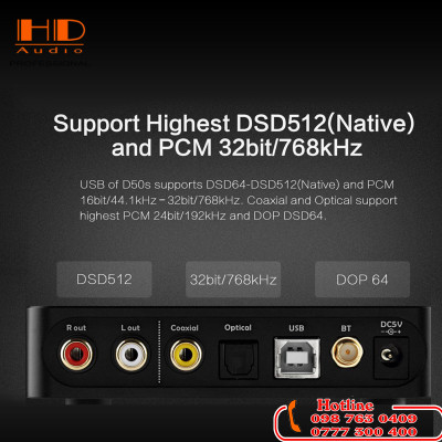 DAC TOPPING D50S