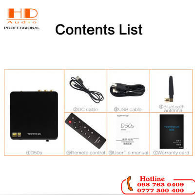DAC TOPPING D50S