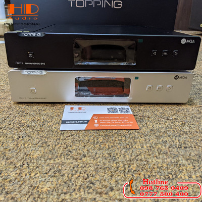 DAC Topping D70s MQA - Hàng Chính Hãng