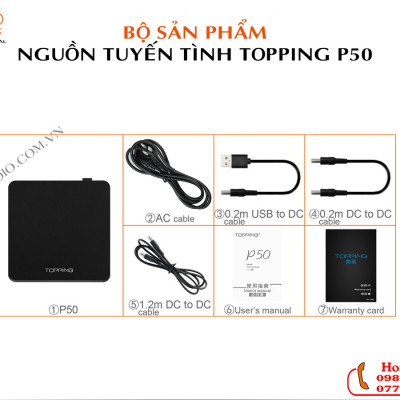 Nguồn Tuyến Tính Topping P50